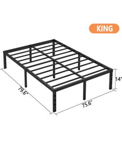 King bed frame