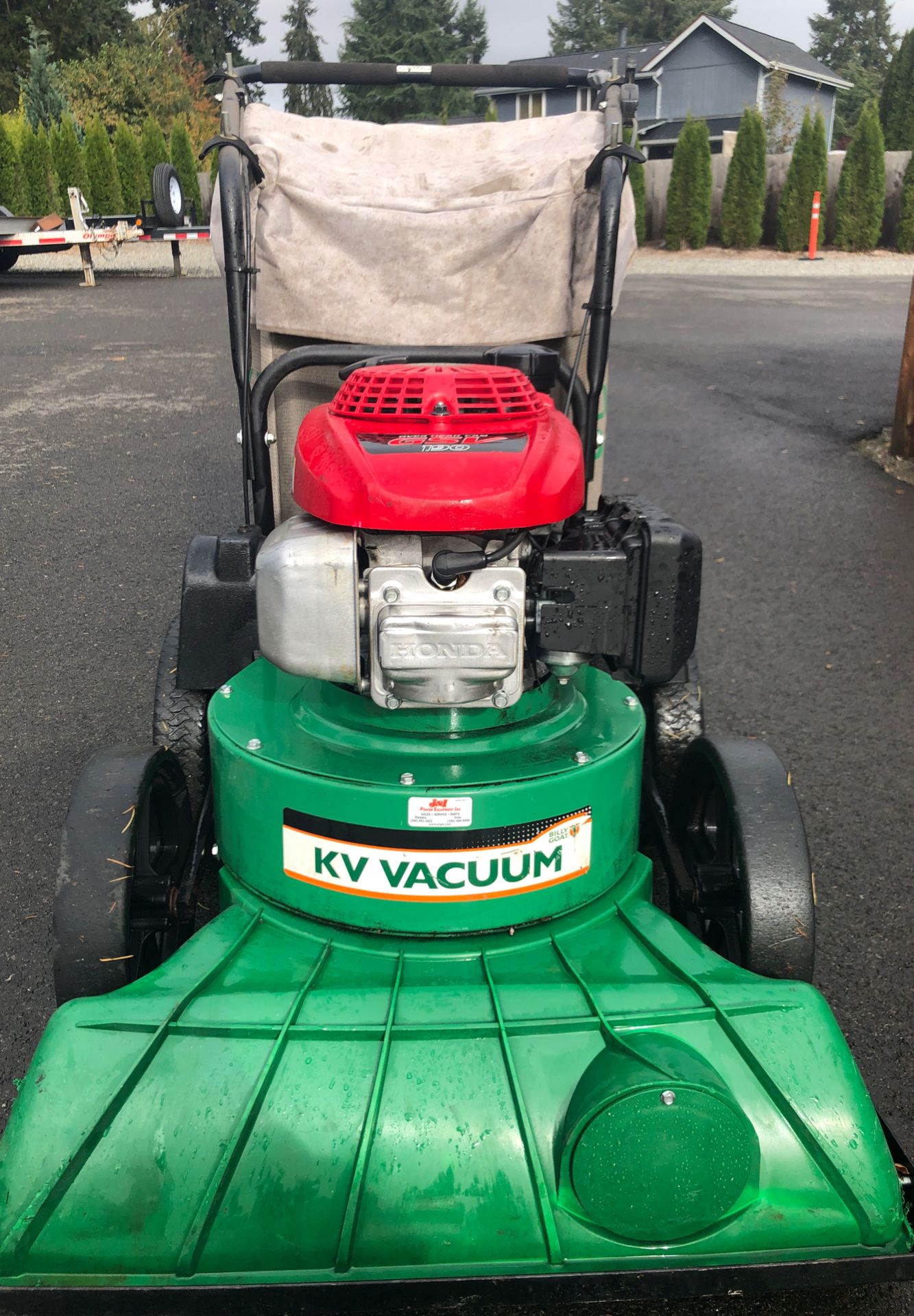 Billy Goat Self propelled vacuum shredder for Sale in Lacey, WA OfferUp