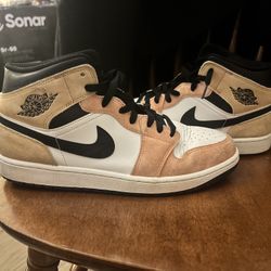 Air Jordan 1 Mid SE "Cream Tan"