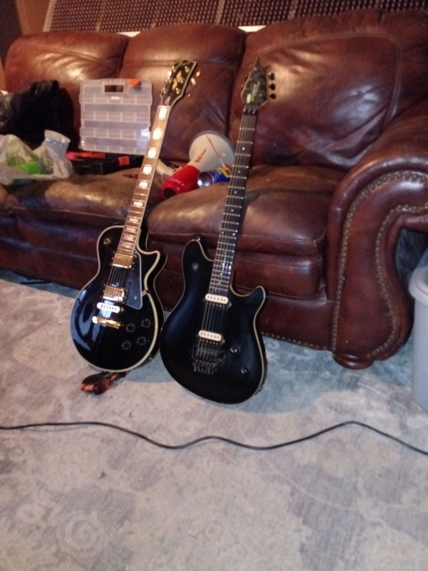 E V H Wolfgang Special And Firefly Elite Les Paul Copy
