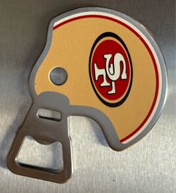 49ers NFL Magnet W/ Bottle Opener