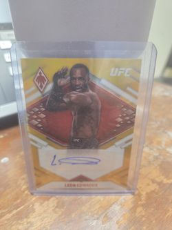 2022 Panini Chronicles Auto Leon Edwards /10