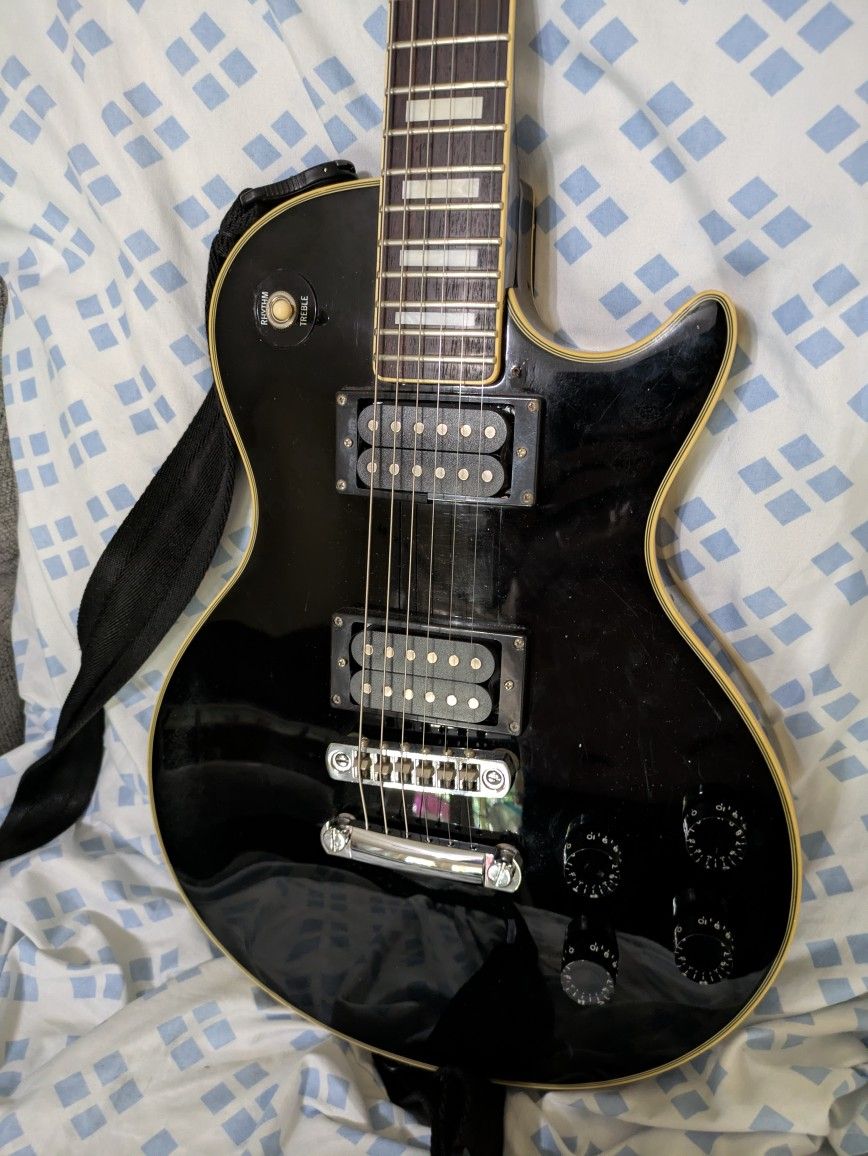 Samick 1984 Les Paul Custom Electric Guitar