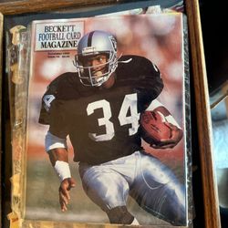 LA Raiders Bo Jackson Beckett