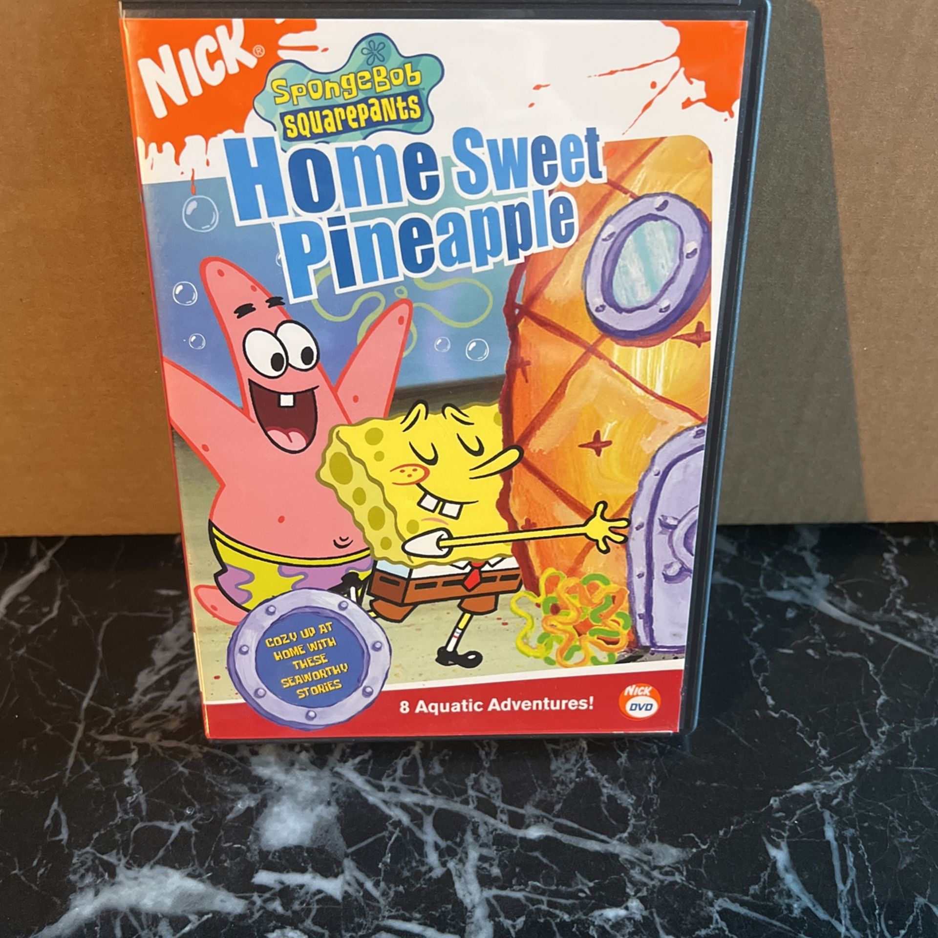 SpongeBob SquarePants Dvd Home Sweet Pineapple