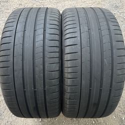 Pirelli Runflat 255/35/19  (2) Tires