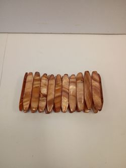 Natural brown shell bracelet for women