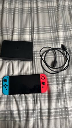 Nintendo Switch with Dock and HDMI Cable