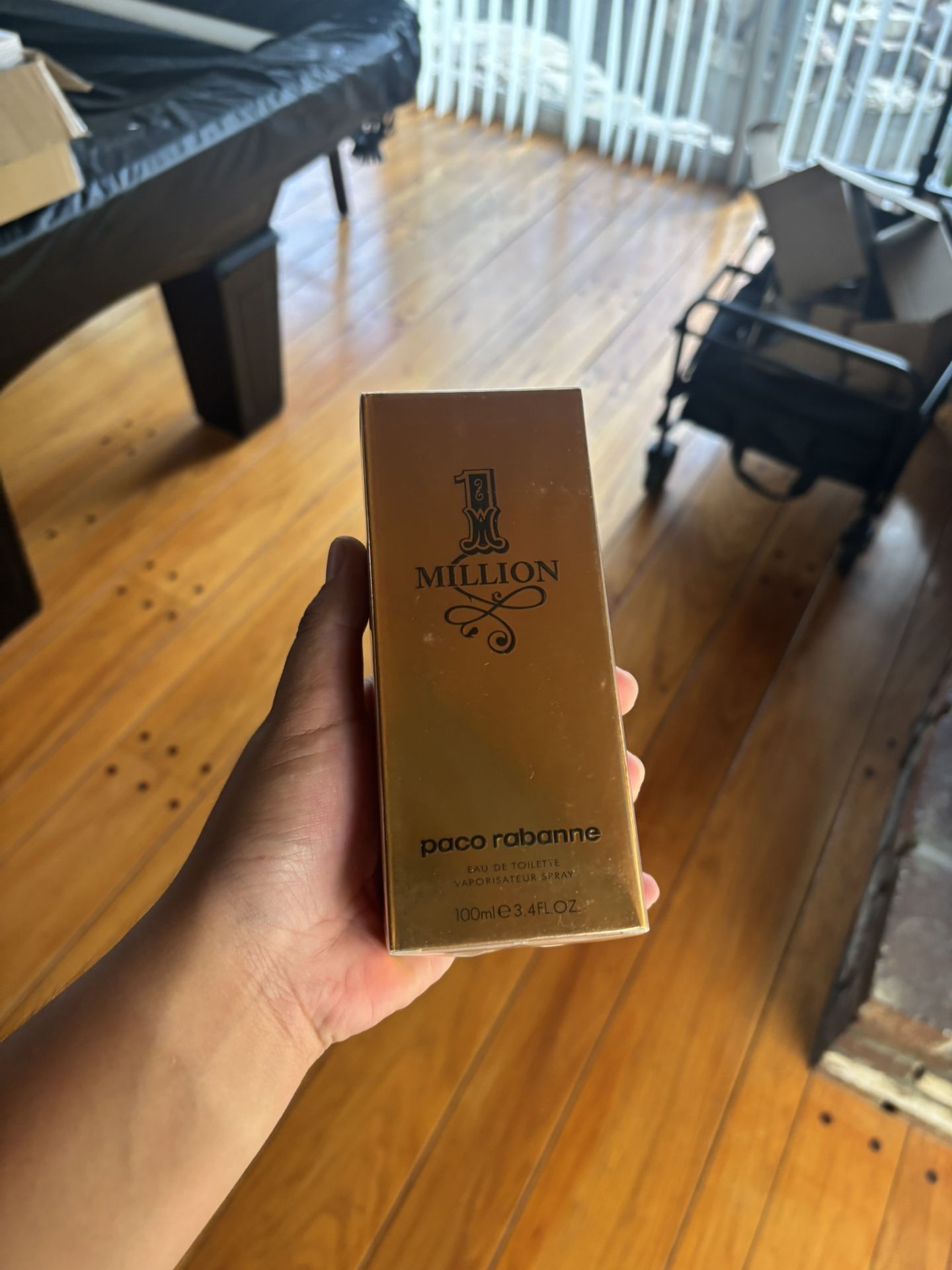 1 million paco rabanne EDT 3.4oz mens cologne