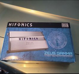 Hifonics 1200 watt amp