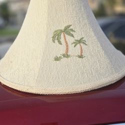 Antique Palm Tree Lampshade