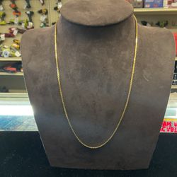 14KT Box Chain 38224-2