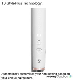 New T3 SinglePass StlyePlus 1Inch Algorithmic Straightening & Styling Iron 9 Heat Mod77590 / 20 Set Thumbnail