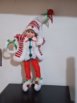 Bendable Candy elf Decoration
