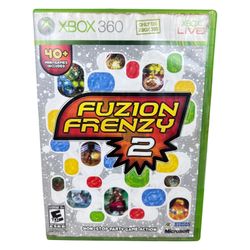 Fuzion Frenzy 2 (Microsoft Xbox 360, 2006) CIB Complete