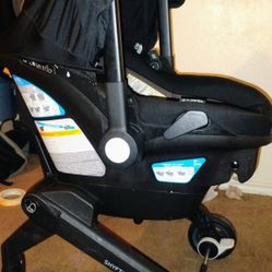 Biker Vest And Car seat Stroller 