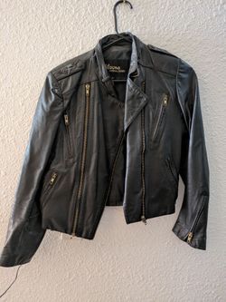 Mens Leather Jacket Size Medium