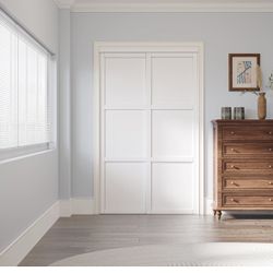 Closet Slider With Solid Wood Core