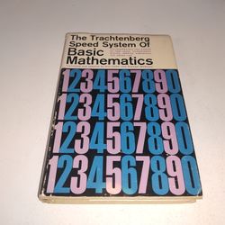 1960 The Trachtenberg Speed System of Basic Mathematics Book Hardback Vintage