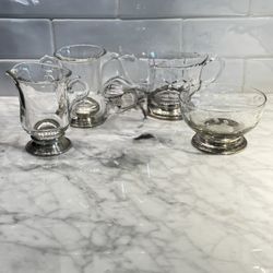 Nice Lot of Sterling Silver Bowls, Cream, Sugar