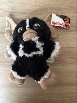 Gremlins Gizmo Plush Toy Factory WB 2016 Black White Plush With Tag