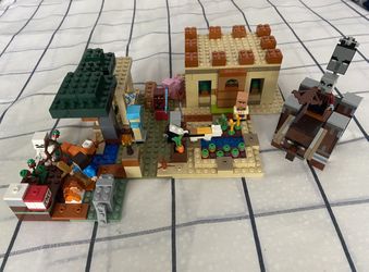 Lego Minecraft Illager Raid set COMPLETE