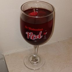 RED WINE CANDLE
