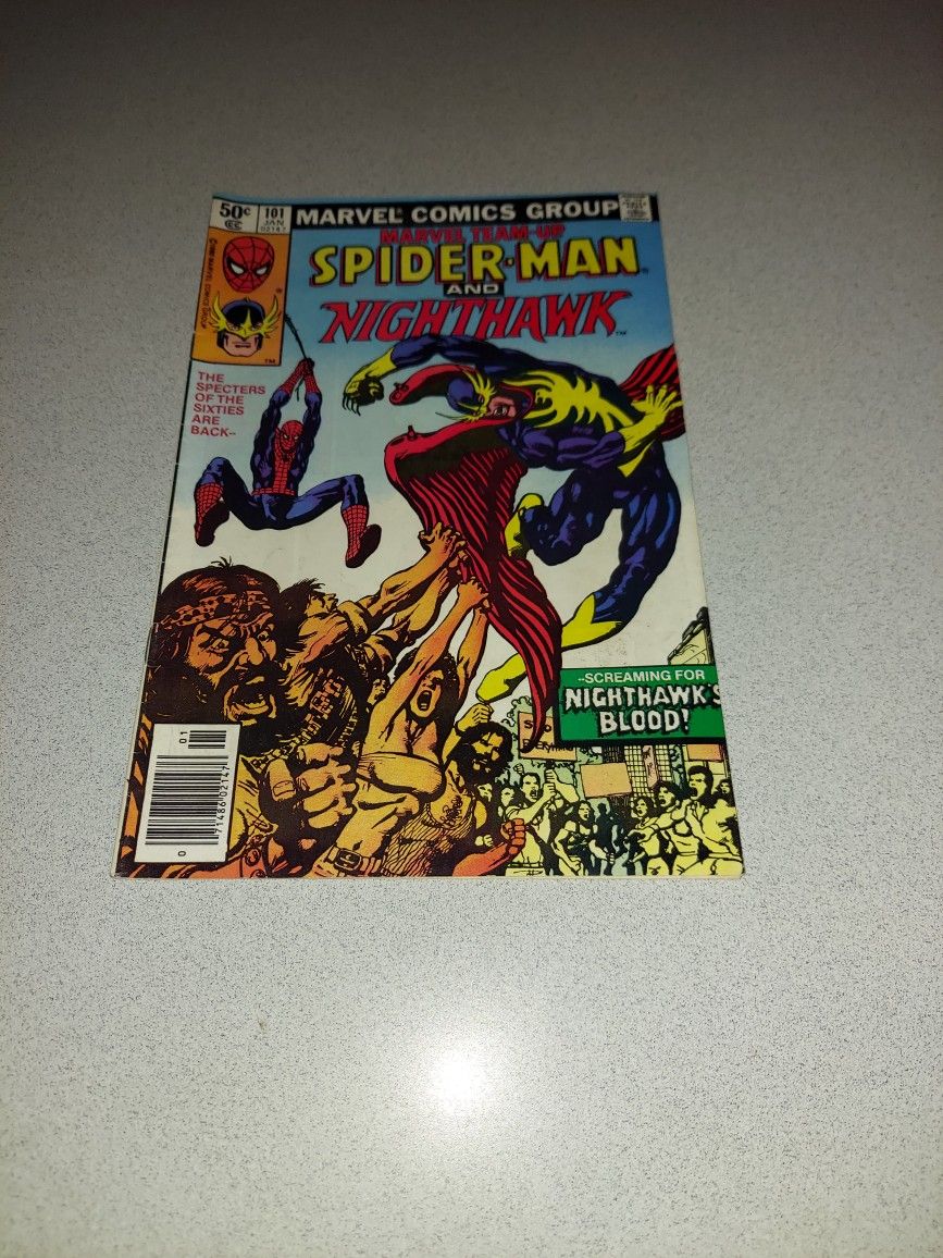 VINTAGE 1981 MARVEL TEAM-UP #101 COMIC