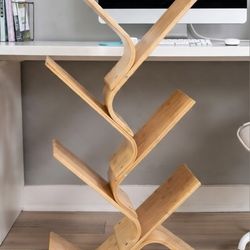 Bamboo Artistic Bookshelf