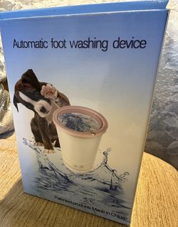 Automatic Foot Washing Device For Dogs 