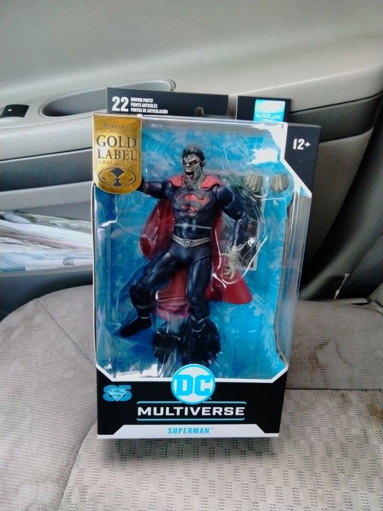 McFarlane DC Multiverse Walmart Gold Label Exclusive DC Versus Vampires .Vampire Superman