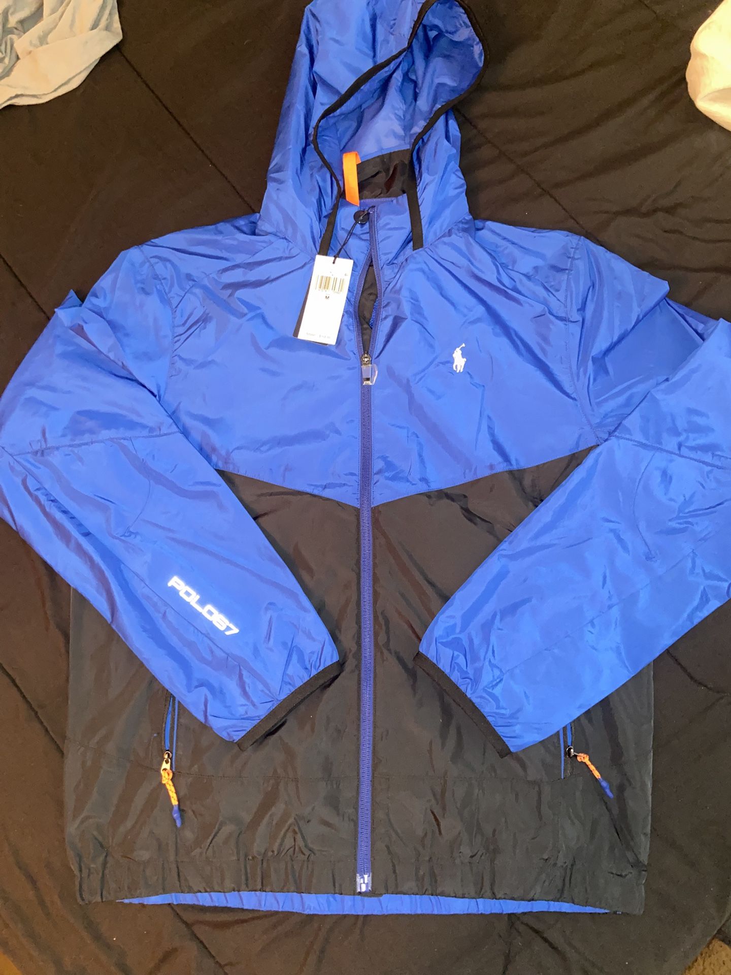 Ralph Lauren Polo Blue Windbreaker Medium