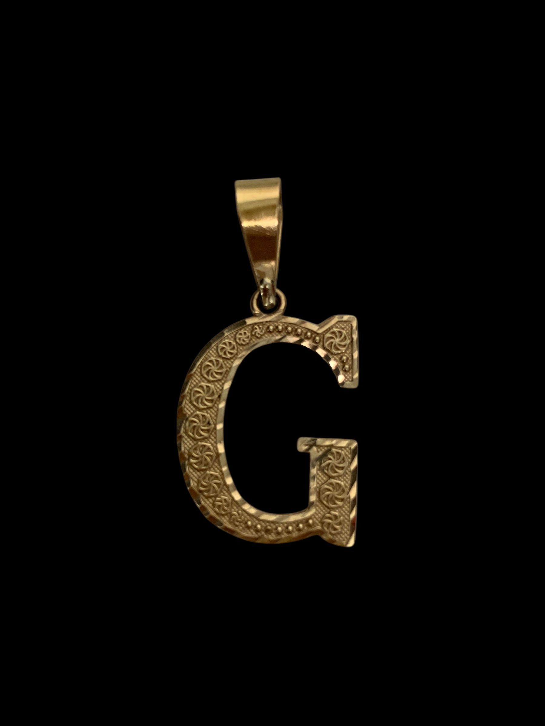 1 1/4" "G" pendant #31889