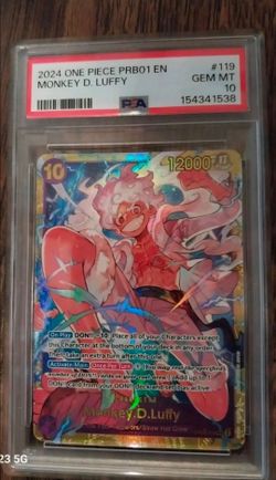 PSA 10 2024 ONE PIECE MONKEY D. LUFFY