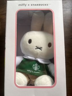 Miffy Starbucks Plush New!