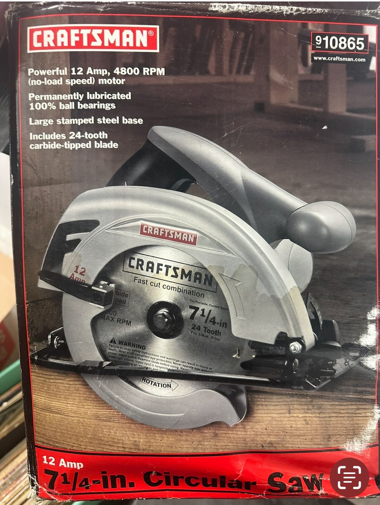 7 1/4” Circular Saw