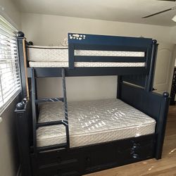 Custom Solid Wood Bunk Bed 