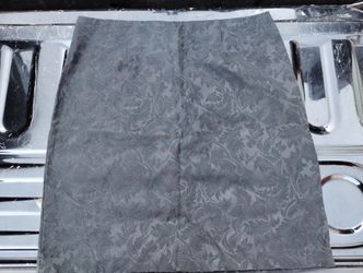 Floral Embroidery Mini Skirt 