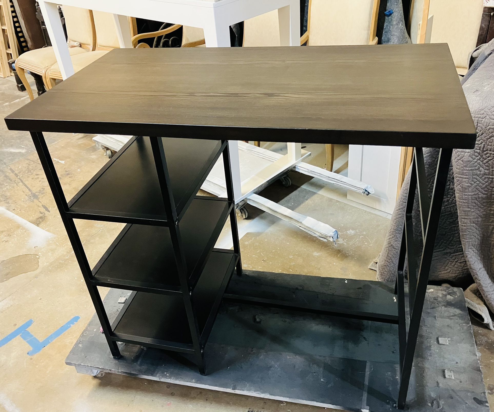 Table With Shelves 