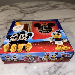 NEW Megan Kreiner Disney Crochet Kit Mickey Minnie Donald Pluto