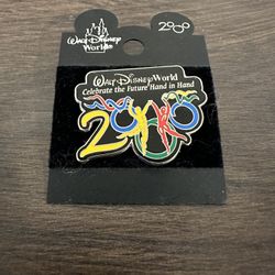 Disney World 2000 Lapel Pin - New