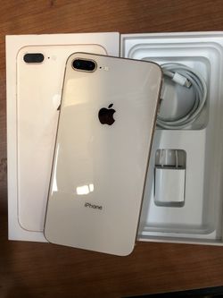 Gold 64gb iPhone 8 Plus for AT&T Cricket Straight Talk and H2O Apple Warranty