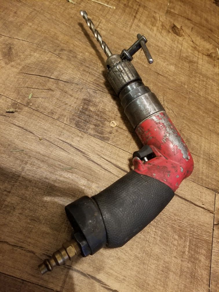 Pneumatic air hammer drill