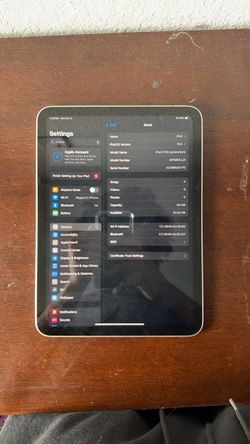iPad 10th Generation Silver
