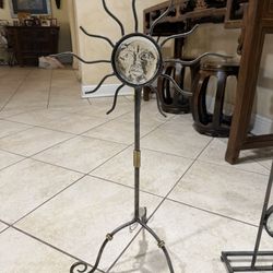 Suns Nd Moon Candle Holder 