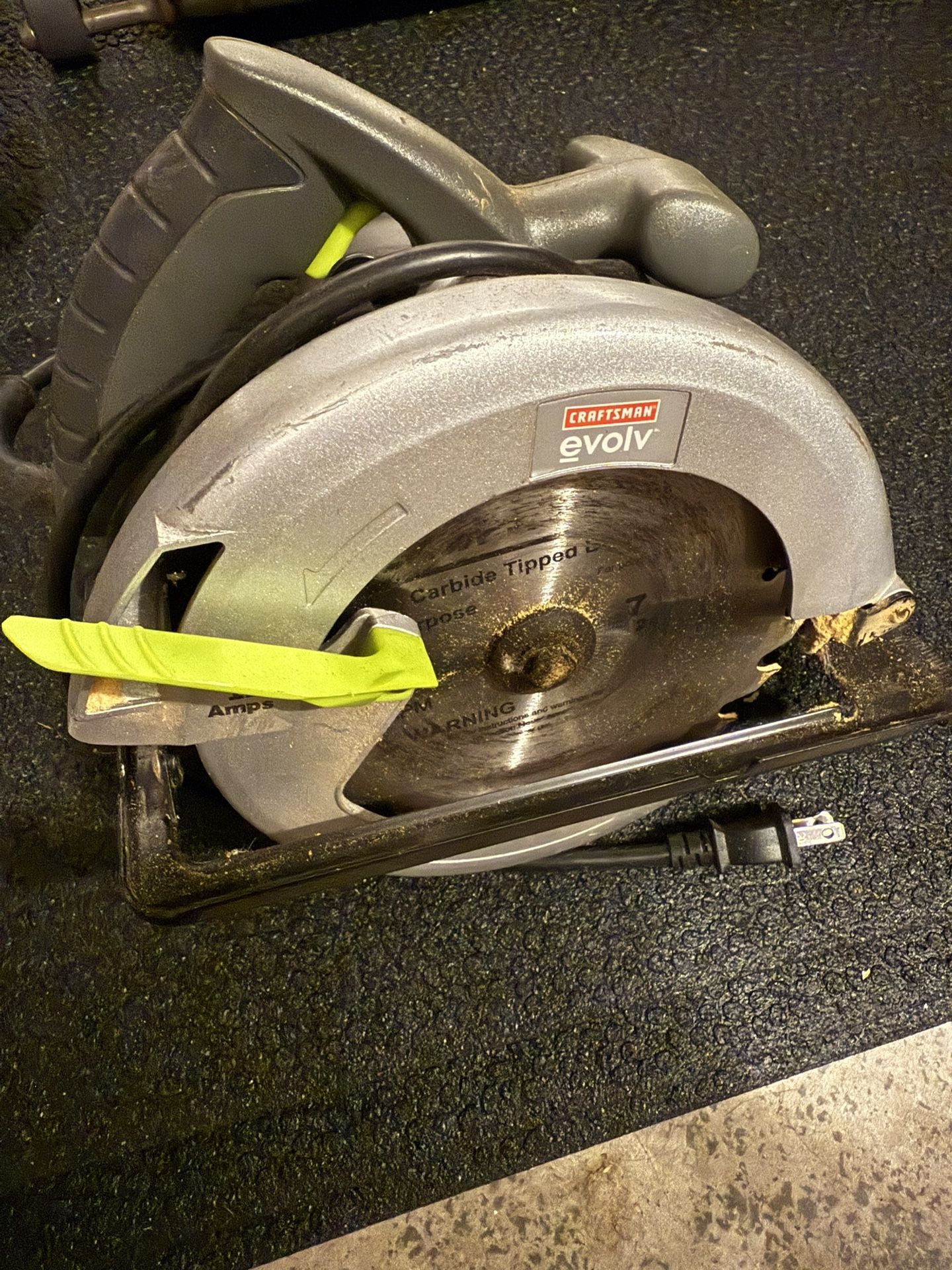 Craftsman Evolv 7 1/4” Circular Saw 12 Amp