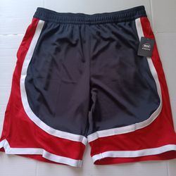 Size 2XL WSS Red Men's Basketball Shorts