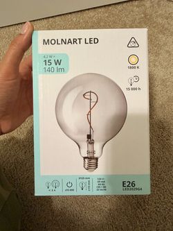 Ikea bulbs - 3 total