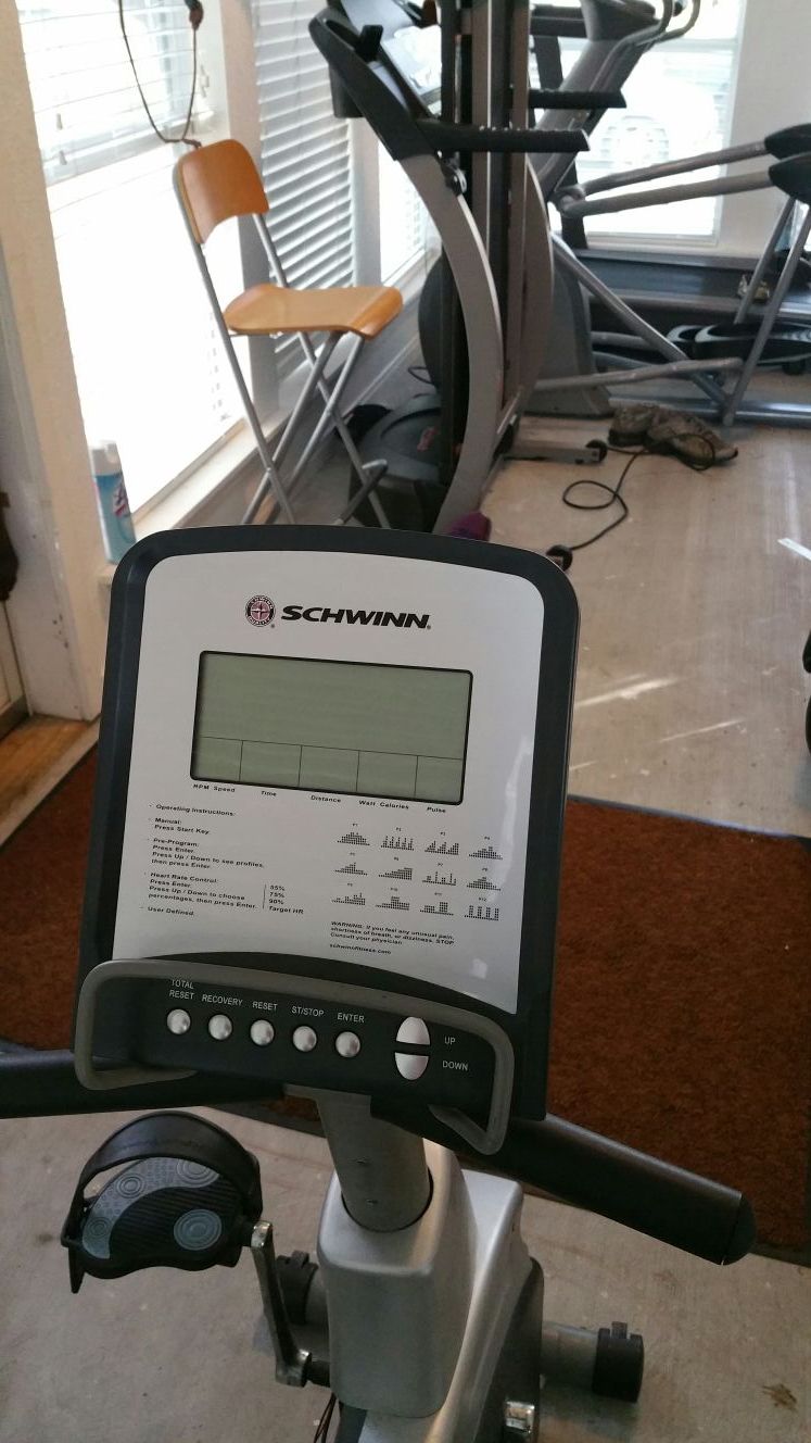 Schwinn 203 recumbent exercise bike for Sale in Katy, TX OfferUp