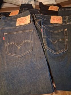 1-LEVIS 36X33 /3-36X32 MUST GO BRAND NEW & SLIGHTLY USED